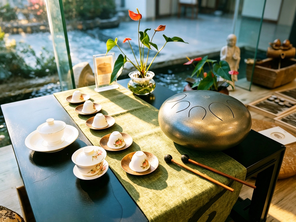 午后静心场景配图