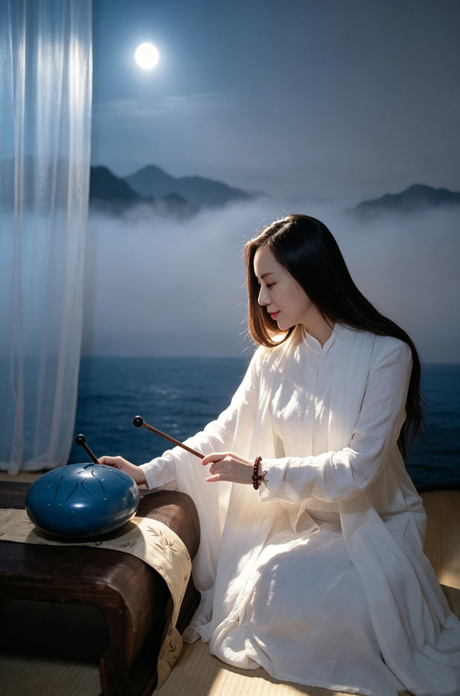 睡前助眠场景配图