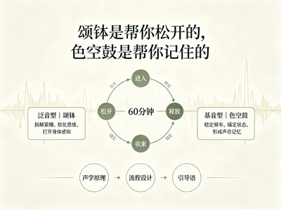 色空鼓与颂钵融合场景