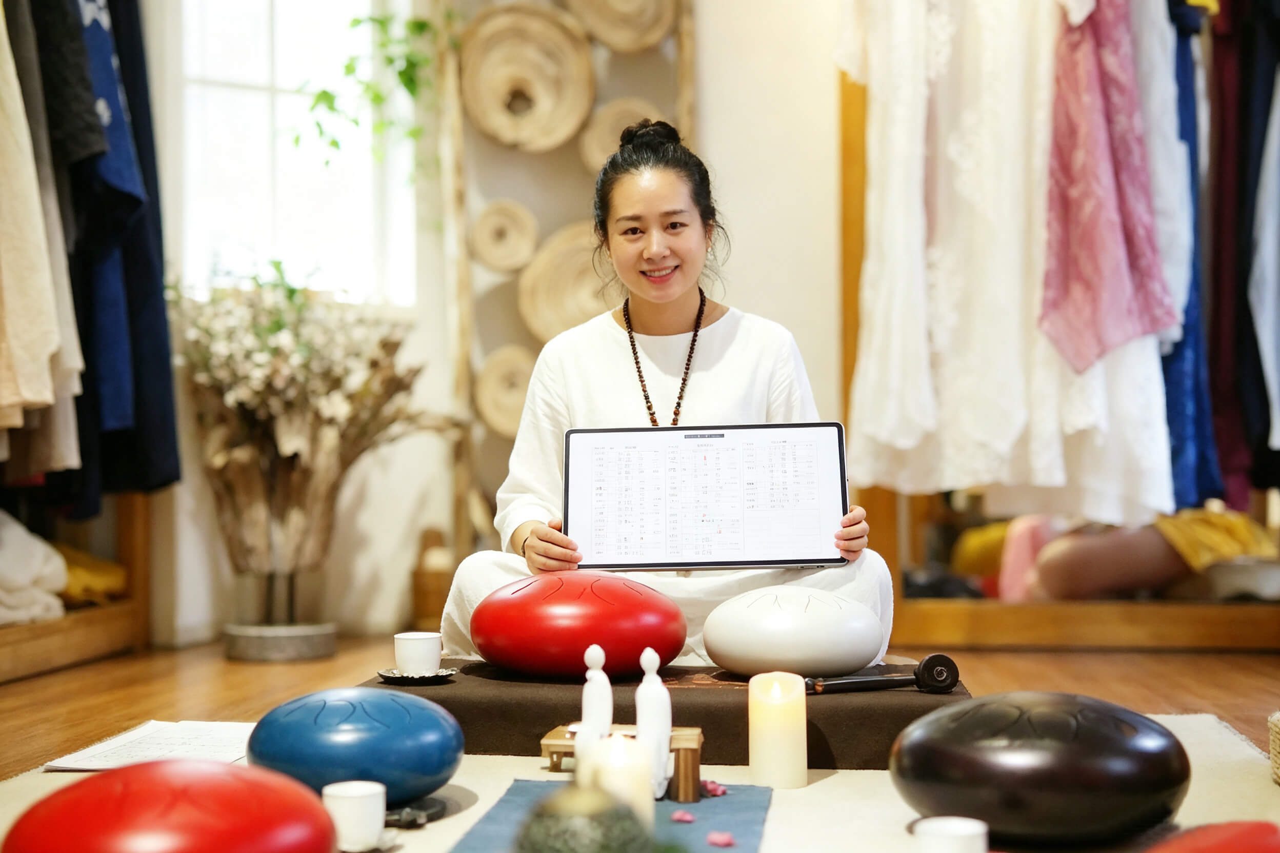 疗愈师使用对照表工作场景